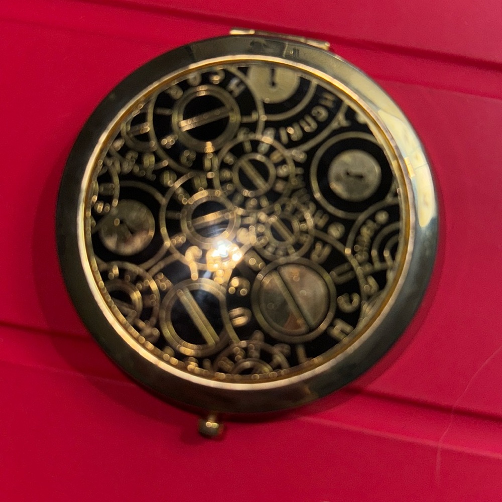 RARE HENRI BENDEL COMPACT MIRROR
